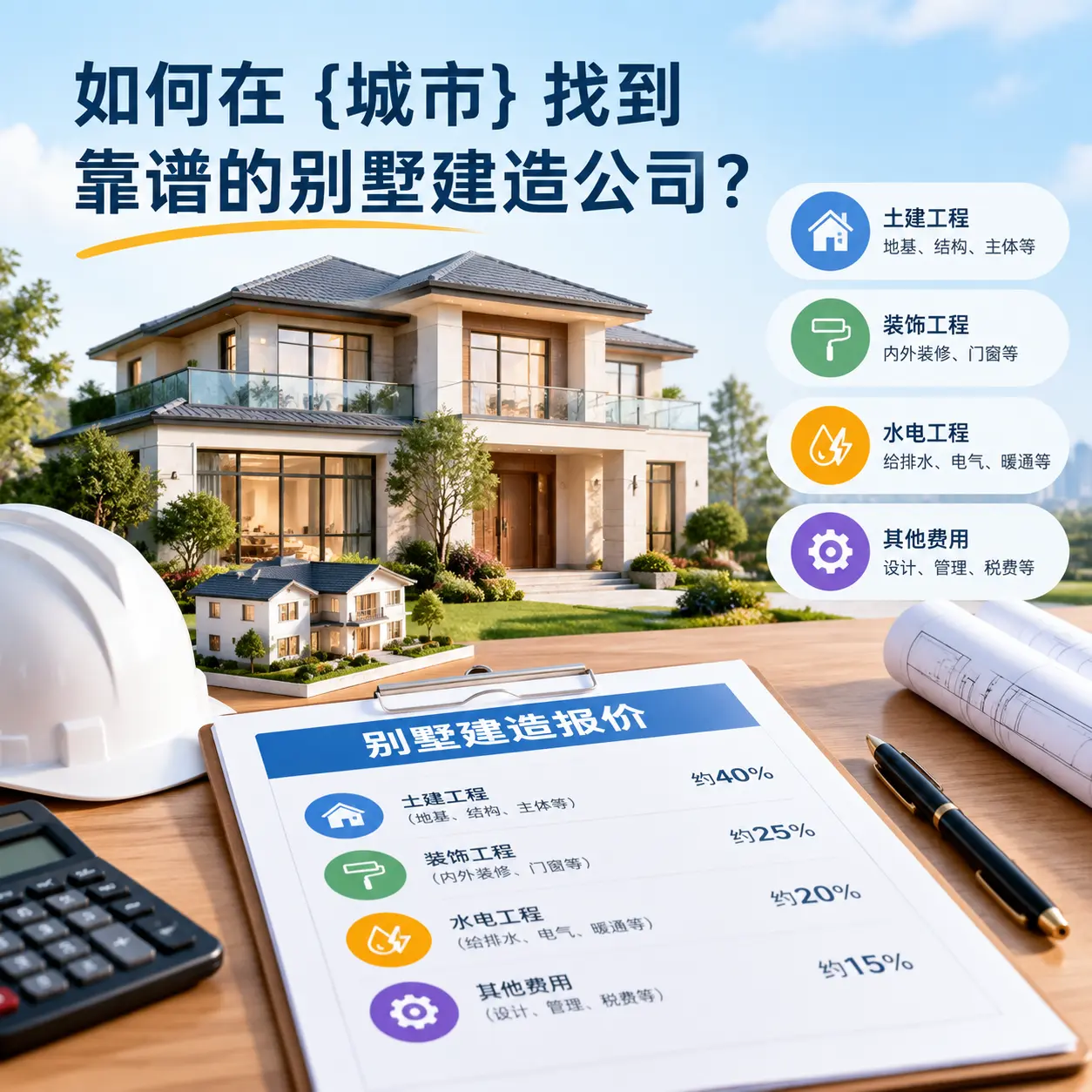 如何在 纳雍 找到靠谱的别墅建造公司？