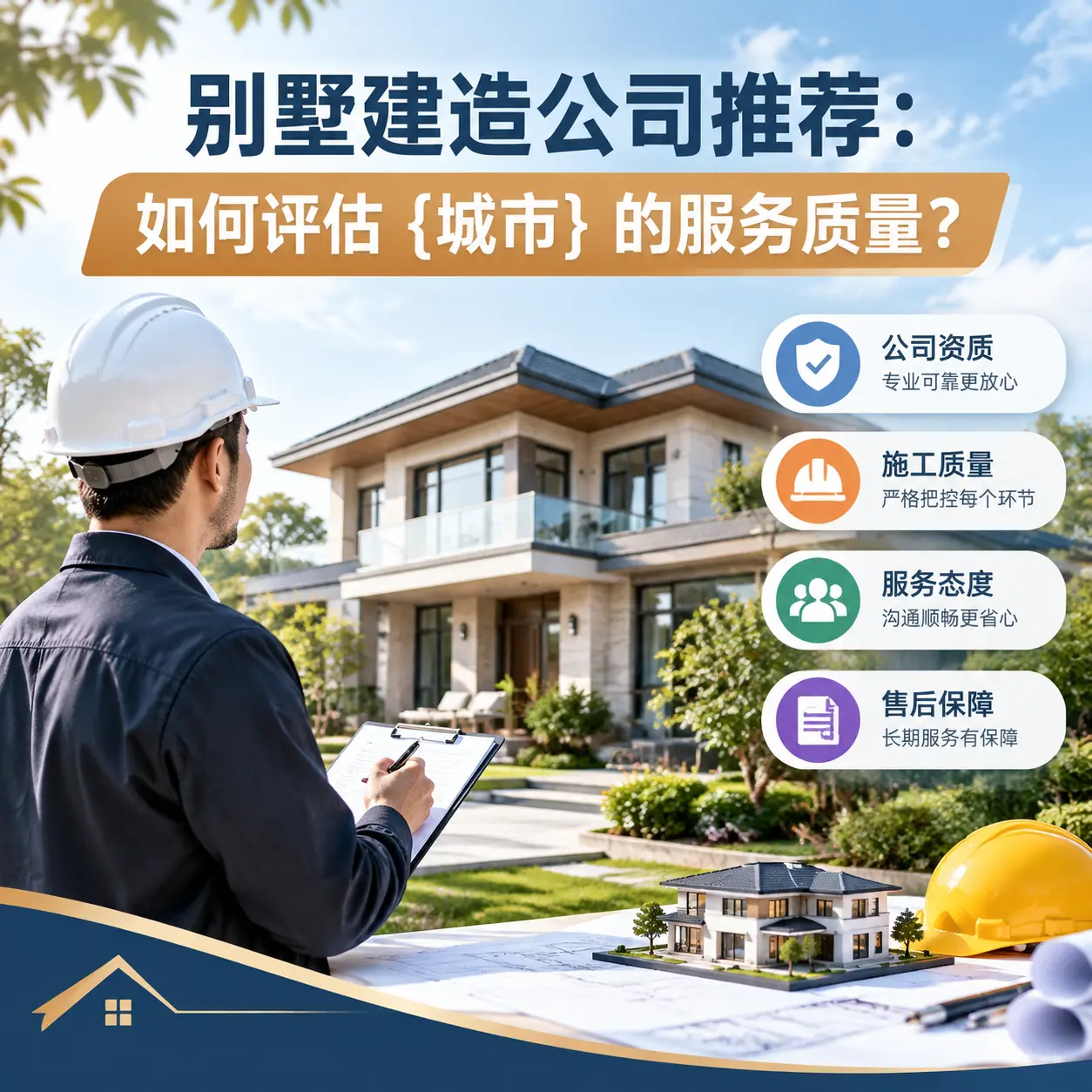 别墅建造公司推荐:如何评估 纳雍 的服务质量?