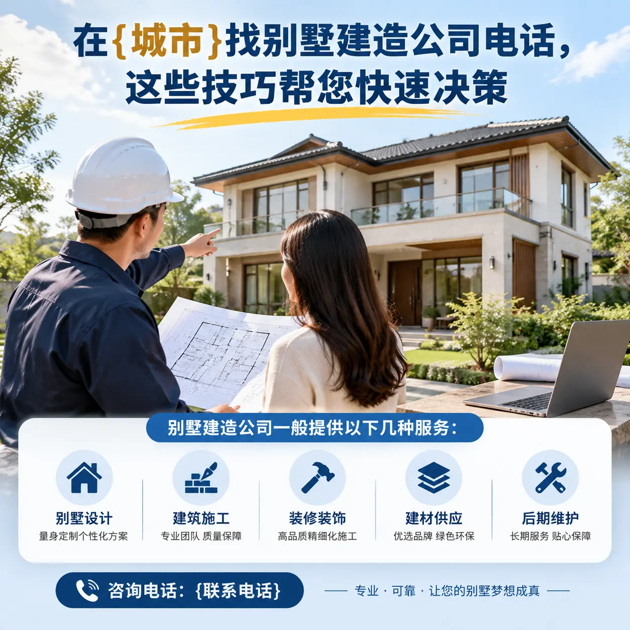 在纳雍找别墅建造公司电话,这些技巧帮您快速决策
